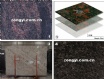 花岗岩喜马拉雅兰剁斧面工程板, 薄板红棕, 花岗岩大板巴西玫瑰, 黑珍珠剁斧面工程板